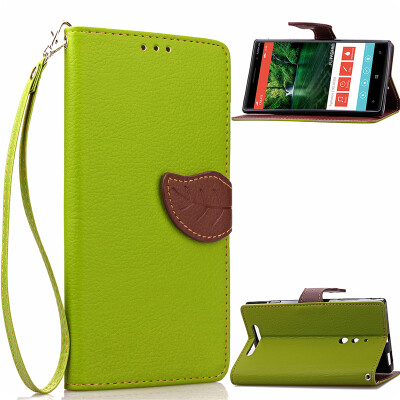 

Green Design PU Leather Flip Cover Wallet Card Holder Case for Nokia Lumia 830