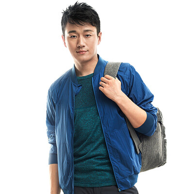 

Camel (CAMEL) outdoor skin windbreaker men and women thin shade skin clothes men A7S245101 gray