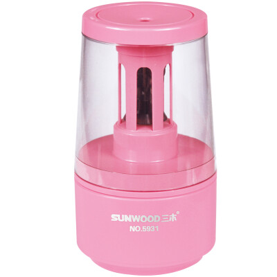 

Miki SUNWOOD 5931 USB electric pencil sharpener student office pencil sharpener pencil sharpener alloy steel hob pencil sharpener red