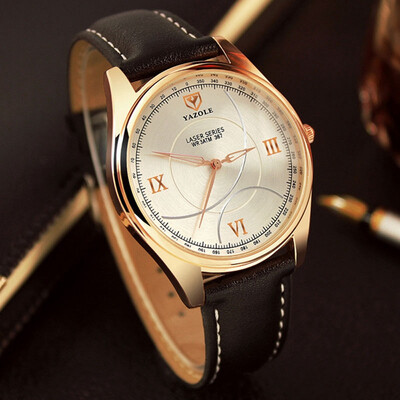 

Я. Zhuolun бизнес часы 2017 весной новой корейской версии часов новых людей вскользь часы YZL0574TH-4