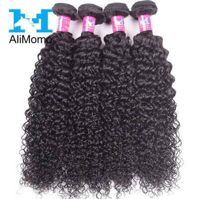 

8A Brazilian Kinky Curly Virgin Hair 4 Bundles Afro Kinky Curly Hair Brazilian Virgin Hair Unprocessed Curly Weave Human Hair Exte