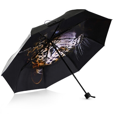

Jingdong supermarket black lemon BLACK LEmon double sun umbrella sun umbrella sun umbrella female vinyl sunscreen small black umbrella sunny umbrella designer tropical fish