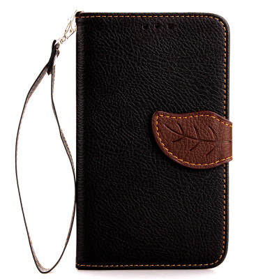 

Black Design PU Leather Flip Cover Wallet Card Holder Case for LG G2 Mini/D620