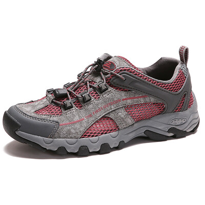 

TFO retractable shoes light breathable comfortable outdoor leisure travel hiking trailer shoes 8611302 male models dark gray 44