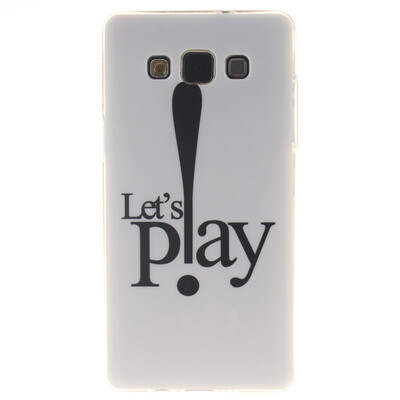 

Lets Play Pattern Soft Thin TPU Rubber Silicone Gel Case Cover for SAMSUNG GALAXY A5