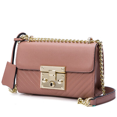 

PLOVER Ms Shoulder Bag Joker Chain Crossbody Small Party Bag P16302L209J Apricot