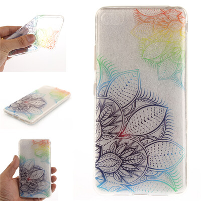 

Dream flower Pattern Soft Thin TPU Rubber Silicone Gel Case Cover for Lenovo S90