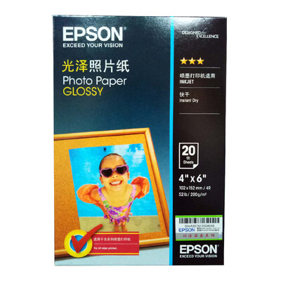 

Epson (EPSON) A6 4R 200г глянцевая фотобумага