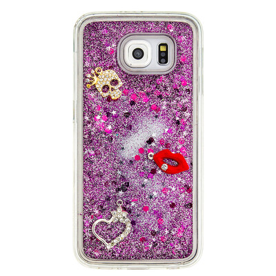 

Динамический Quicksand Блеск наливные Мягкая ТПУ чехол для SAMSUNG S7EDGE