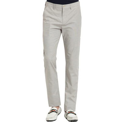 

Acacia bird xiangsiniao casual pants men's thin section waist leisure stripes simple pocket design casual pants trousers W4 white stripes 30