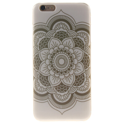 

White flowers Pattern Soft Thin TPU Rubber Silicone Gel Case Cover for IPHONE 6 Plus/6S Plus