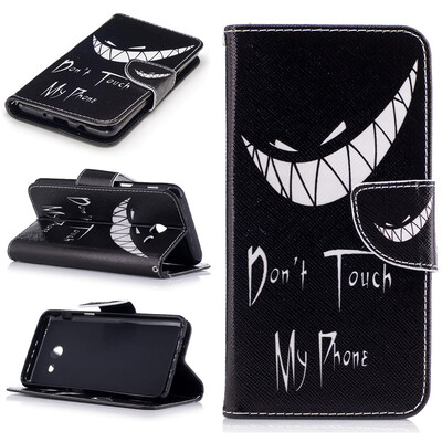 

Smile Design PU Leather Flip Cover Wallet Card Holder Case for SAMSUNG Galaxy J5 2017J530