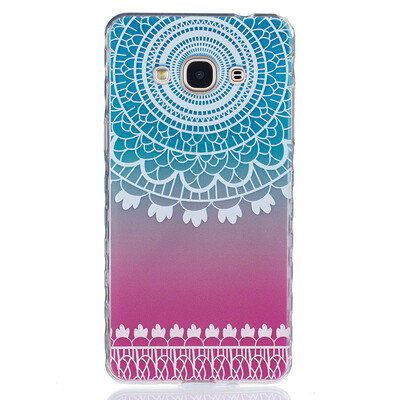 

Windbell Pattern Мягкий тонкий ТПУ Резиновая крышка случая силикона геля для SAMSUNG GALAXY J3 Pro