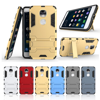 

Золотой Slim Robot Armor Kickstand Ударопрочный жесткий корпус из прочной резины для LETV x720/2S Pro