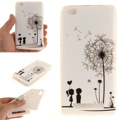 

Любители и одуванчика шаблон Мягкий тонкий ТПУ резиновый силиконовый гель обложка чехол для XIAOMi RedMi 4A