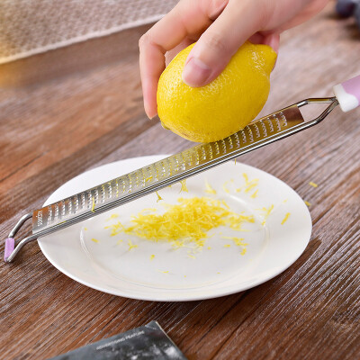 

Yang Chen baking tools DIY kitchen gadgets stainless steel planer chocolate broken pieces of broken lemon broken orange peel garlic grinding velvet rasp