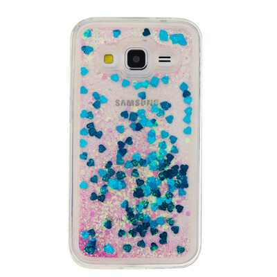 

Динамический Quicksand Блеск наливные Мягкая ТПУ чехол для SAMSUNG G360