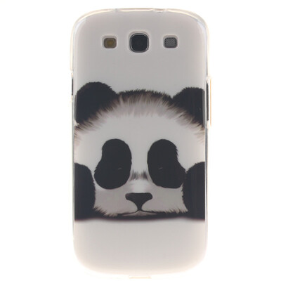 

Обложка Panda шаблон Мягкий тонкий ТПУ резиновый силиконовый гель чехол для SAMSUNG GALAXY SIII I9300
