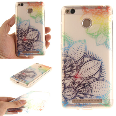 

Dream flower Pattern Soft Thin TPU Rubber Silicone Gel Case Cover for XiaoMi Redmi 3s/Redmi 3X/Redmi 3S Prime