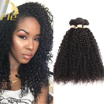 

8A Brazilian Curly Wave Human Hair Unprocessed Brazilian Virgin Hair Weaves 3Bundles Natural Color 10-28 Length Products