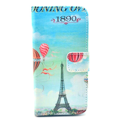 

Eiffel Tower Design PU Leather Flip Cover Wallet Card Holder Case for IPHONE 5