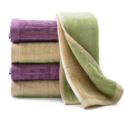 

Bamboo bamboo fiber towel soft absorbent bamboo charcoal wash face mask fine color terms green