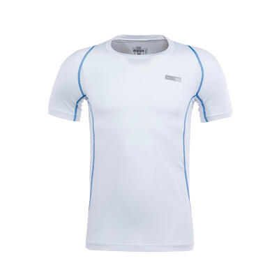 

361 degrees men&39s round neck short T-shirt 651624119-2 this white XL
