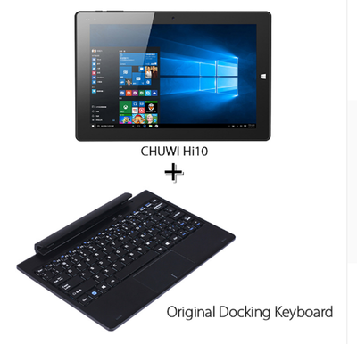 

10.1 "Chuwi Hi10 для Windows 10 + Android 5.1 Tablet PC Ultrabook Quad Core 4 Гб / 64 Гб