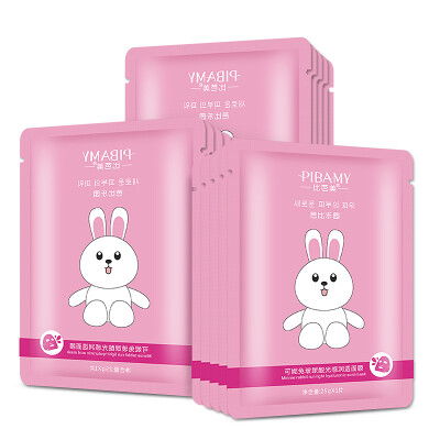 

Than Bamei BIBAMEI can be rabbit rabbit diuretic moisturizing mask 25g * 10 (moisturizing moisturizing rejuvenation to enhance the skin color moisturizing)