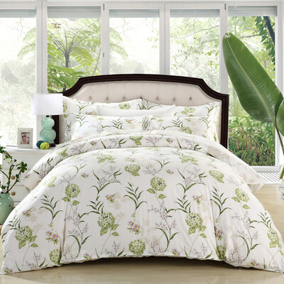 

HENGYUANXIANG cotton bed set/bed kit (duvetcover/bed sheet/pillowcase) 1.5m bed