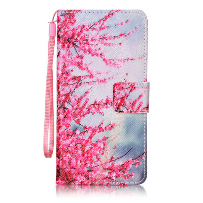 

Plum Blossom Design PU Leather Flip Cover Wallet Card Holder Case for Samsung Galaxy A5（2016）/A510