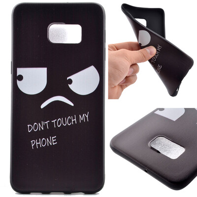 

Гнев Pattern Мягкий тонкий ТПУ резиновый силиконовый гель Дело Чехол для Samsung Galaxy S6 Plus