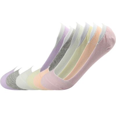 

Jingdong Supermarket] St. Paul's socks Ms. stealth socks cotton socks socks leisure sports socks net face female socks 6 double loaded 8213 mixed color