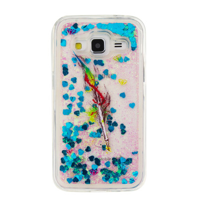 

Dynamic Quicksand Glitter Liquid Soft TPU Case Cover For SAMSUNG G360