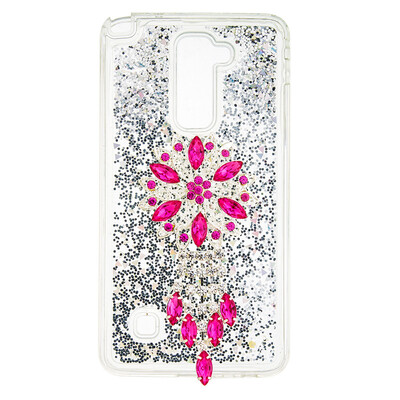 

Dynamic Quicksand Glitter Liquid Soft TPU Case Cover For LG LS775