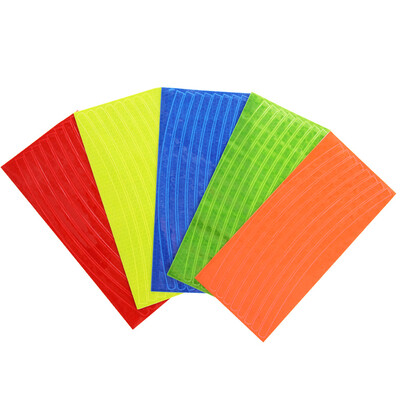 

DEROACE DEROACE Bicycle Tire Stickers Stickers Reflective Stickers Tiandeng Bike Bicycle Accessories Night Wind Wheel Wheel Tire Reflector Silver