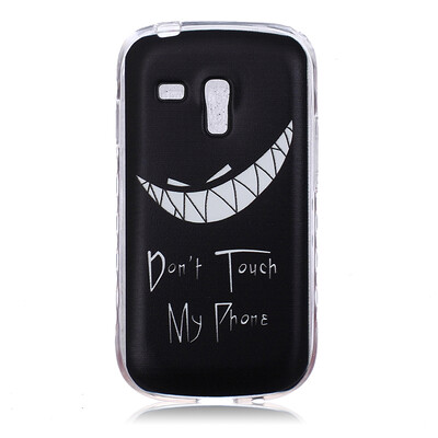 

Bad laugh Pattern Soft Thin TPU Rubber Silicone Gel Case Cover for SAMSUNG GALAXY S3 Mini I8190