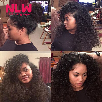 

Bouncy Top Quality N.L.W. Products Brazilian Virgin Hair Deep Wave 5 Bundles 8A Unprocessed Free Shipping Full and Thick