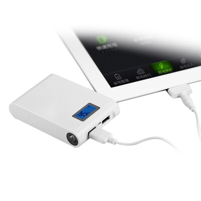 

белый цвет новые полномочия банка 2 USB - 1 под зарядное устройство для всеобщего телефон