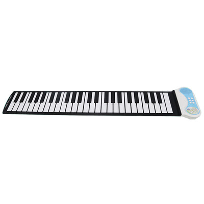 

Acacia LOVEBIRD Hand-held piano keyboard 49 key beginner child practice portable XS8804 blue