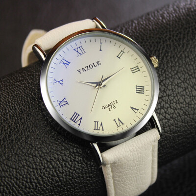 

Simple pointer type needle buckle round men and women fashion business couple watches YZL0529TH-2