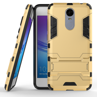 

Золотой Slim Robot Armor Kickstand Ударопрочный жесткий корпус из прочной резины для HUAWEI Enjoy 6