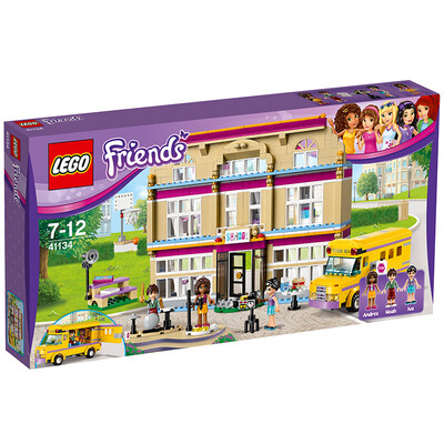 

Lego друзей Series 6 до 12 лет сердце Лейк-Сити, йогурт мороженое магазин 41320 LEGO детские строительные блоки игрушки