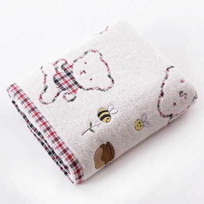 

Gold towel home textiles twistless twist cartoon towel single red