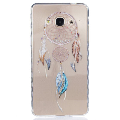 

Small wind chimes Pattern Soft Thin TPU Rubber Silicone Gel Case Cover for SAMSUNG GALAXY J3 Pro