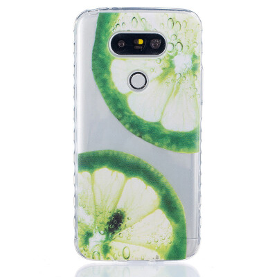 

Lemon Pattern Soft Thin TPU Rubber Silicone Gel Case Cover for LG G5