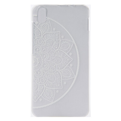 

Flower of semicircle Pattern Soft Thin TPU Rubber Silicone Gel Case Cover for Lenovo S850