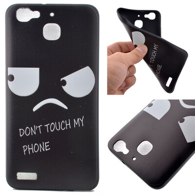 

Anger Pattern Soft Thin TPU Rubber Silicone Gel Case Cover for Huawei Enjoy 5S/GR3