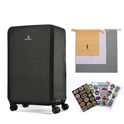 

SWISSMOBILITY travel suit large&small portable storage bag personalized box 24 inch trolley case