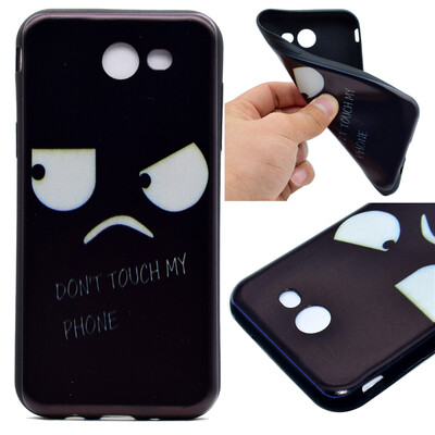 

Anger Pattern Soft Thin TPU Rubber Silicone Gel Case Cover for Samsung Galaxy A3 2017A320